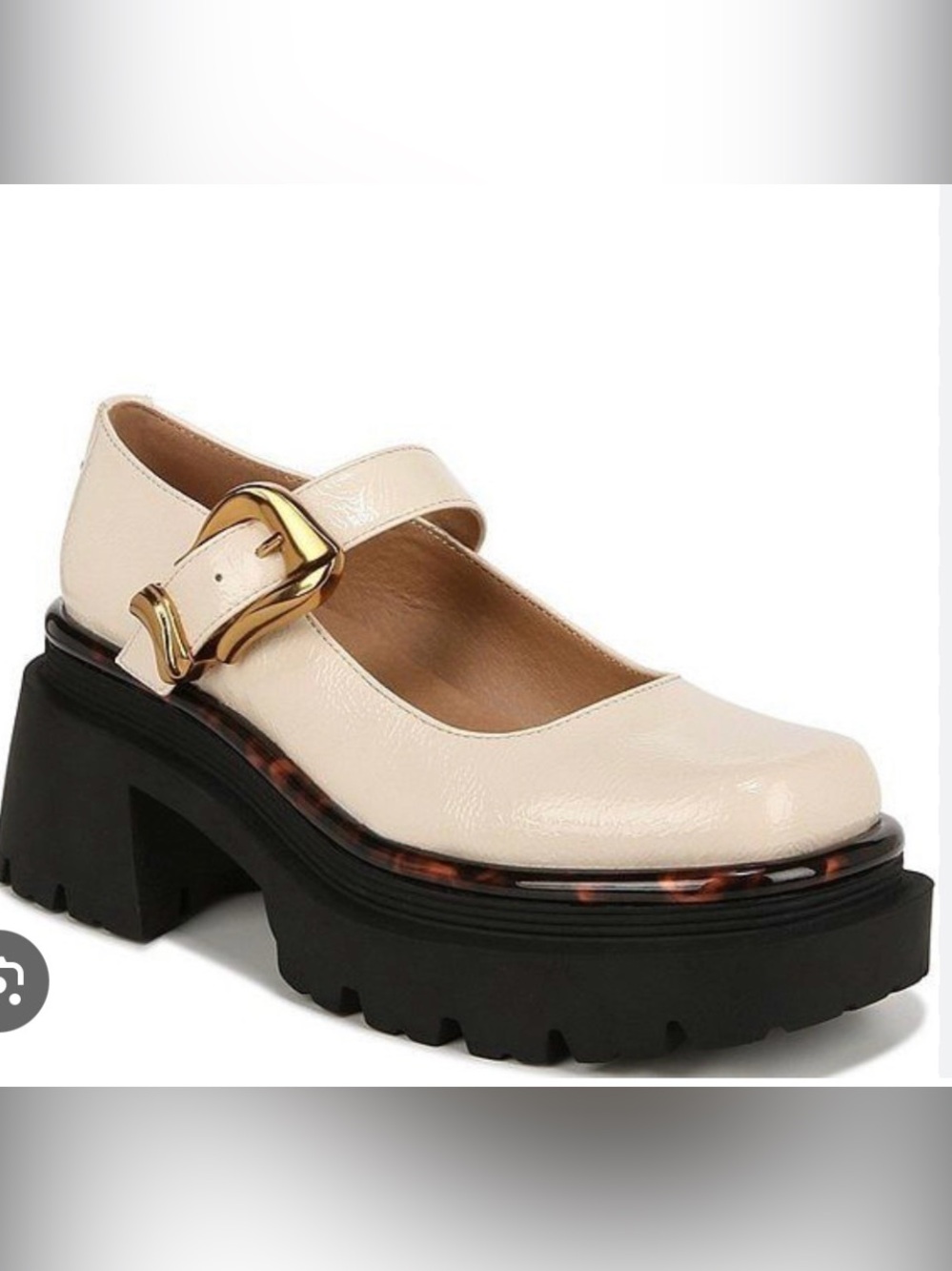 Sam Edelman Circus NY Nellie Mary Jane Platform Heeled Loafer